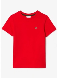 παιδική μπλούζα lacoste 3tj1122-f8m κόκκινο