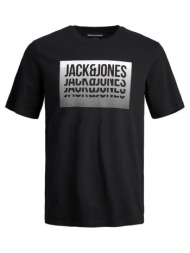 ανδρική μπλούζα jack & jones 12248614 μαύρο