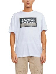 ανδρική μπλούζα jack & jones 12253442 ασπρο