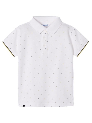 παιδική μπλούζα για αγόρι mayoral 23-03150-027 ασπρο σε προσφορά