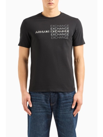 ανδρική μπλούζα armani exchange 3dztaczj9tz-1200 μαύρο