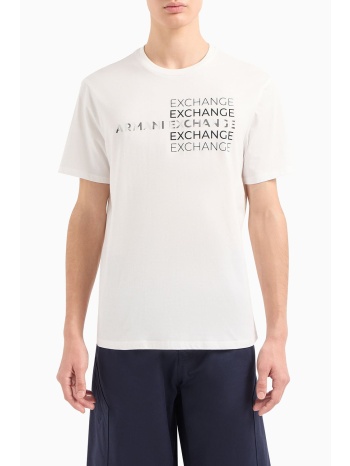 ανδρική μπλούζα armani exchange 3dztaczj9tz-1116 ασπρο