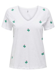 γυναικεία μπλούζα only 15288478-cactus πράσινο