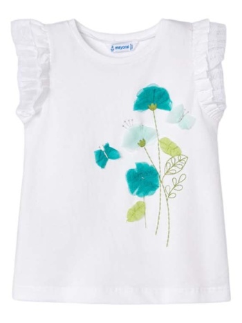 παιδική μπλούζα για κορίτσι mayoral 24-03079-052 άσπρο σε προσφορά