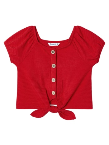 παιδική μπλούζα για κορίτσι mayoral 24-03086-031 κόκκινο σε προσφορά