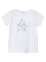 παιδική μπλούζα για κορίτσι mayoral 24-00174-045 άσπρο