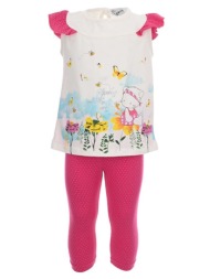 παιδικό σετ μπλούζα για κορίτσι ebita 242527 φούξια