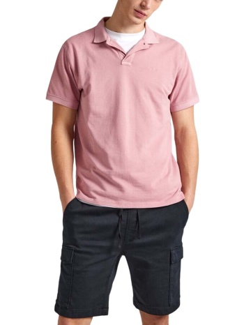 ανδρική μπλούζα pepe jeans pm542099-323 ροζ σε προσφορά