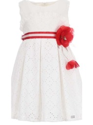 παιδικό φόρεμα για κορίτσι ebita 242202 άσπρο
