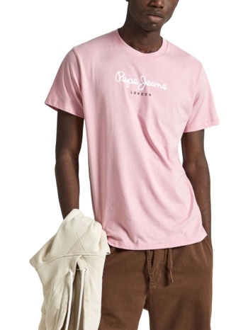 ανδρική μπλούζα pepe jeans pm508208-323 ροζ σε προσφορά