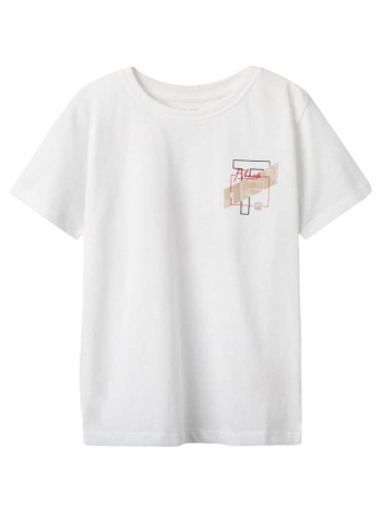 παιδική μπλούζα για αγόρι name it 13228237-brightwhite άσπρο σε προσφορά
