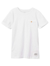 παιδική μπλούζα για αγόρι name it 13201047-brightwhite άσπρο