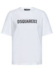 γυναικεία mπλούζα dsquared s75gd0283-s24321-100 ασπρη