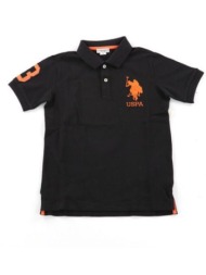 παιδική μπλούζα για αγορι u.s. polo assn. 6524741029-199 μαύρο