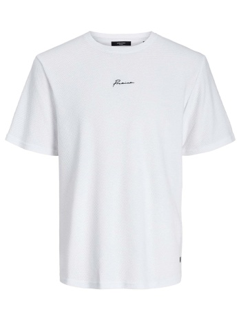 ανδρική μπλούζα jack & jones 12175825-bright white σε προσφορά