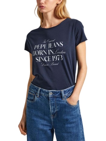 γυναικεία μπλούζα pepe jeans pl505822-594 navy σε προσφορά