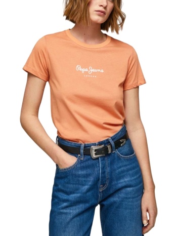 γυναικεία μπλούζα pepe jeans pl505480-118 πορτοκαλί σε προσφορά