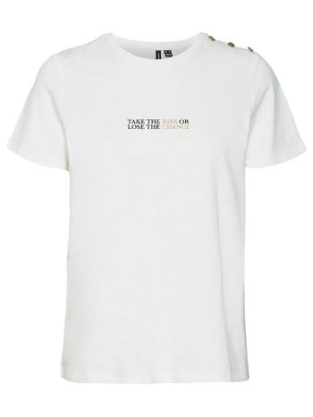 γυναικεία μπλούζα vero moda 10303940 ασπρο σε προσφορά