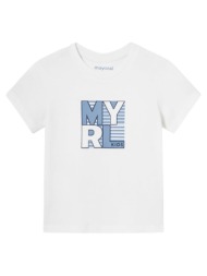 παιδική μπλούζα για αγόρι mayoral 24-00106-025 άσπρο