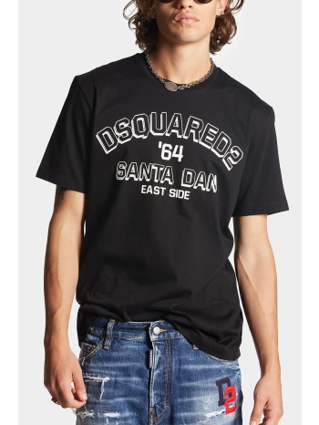 ανδρική μπλούζα dsquared s74gd1233-s23009-900 μαύρο σε προσφορά