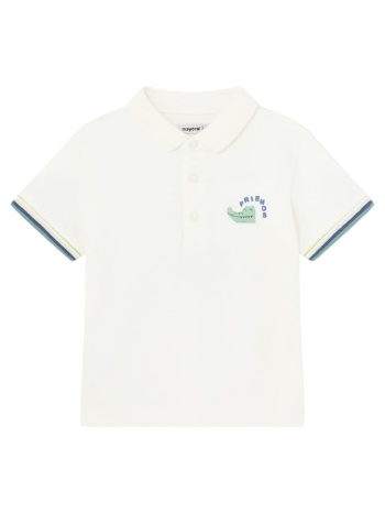 παιδική μπλούζα για αγόρι mayoral 24-01106-070 άσπρο σε προσφορά