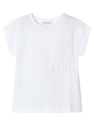 παιδική μπλούζα για κορίτσι mayoral 24-03087-036 άσπρο