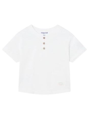 παιδική μπλούζα για αγόρι mayoral 24-01016-081 άσπρο σε προσφορά