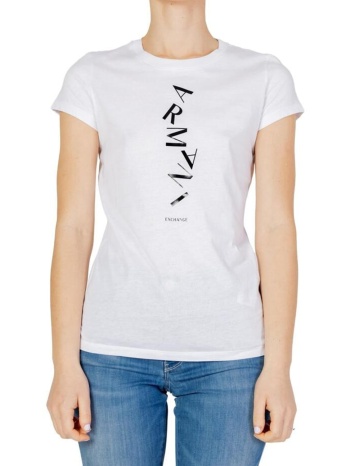 γυναικεία μπλούζα armani exchange 3dyt49yjg3z-1000 ασπρο