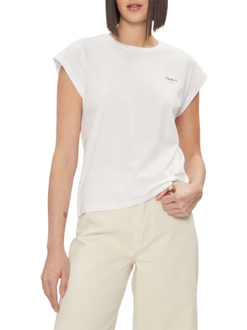 γυναικεία μπλούζα pepe jeans pl504821-800 άσπρο σε προσφορά
