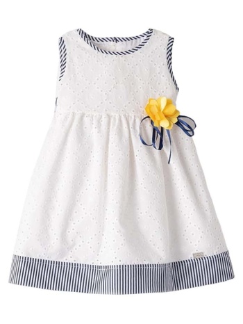 παιδικό φόρεμα για κορίτσι ebita 242509 άσπρο σε προσφορά