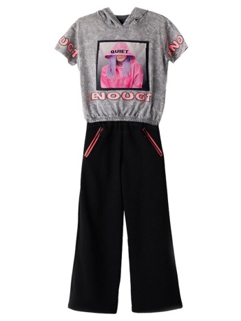 παιδικό σετ μπλούζα για κορίτσι ebita 242023 γκρί σε προσφορά