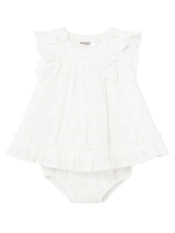 παιδικό φόρεμα για κορίτσι mayoral 24-01820-051 άσπρο σε προσφορά