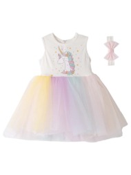 παιδικό φόρεμα για κορίτσι ebita 242233 πολύχρωμο