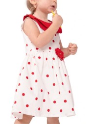 παιδικό φόρεμα για κορίτσι ebita 242500 κόκκινο