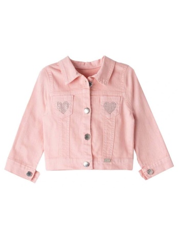 παιδικό μπουφάν για κορίτσι ebita 242213 ροζ σε προσφορά