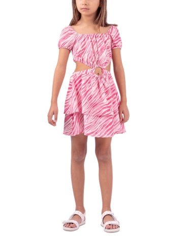 παιδικό φόρεμα για κορίτσι ebita 242047 φούξια σε προσφορά
