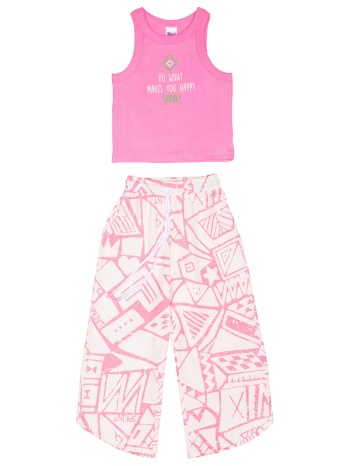 παιδικό σετ μπλούζα για κορίτσι sprint 241-4026-818 ροζ