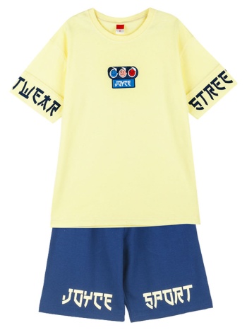 παιδικό σετ μπλούζα για αγόρι joyce 2414138 κίτρινο σε προσφορά