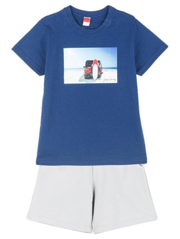 παιδικό σετ μπλούζα για αγόρι joyce 2414160 navy σε προσφορά