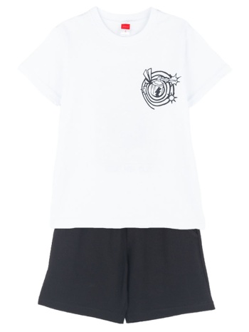 παιδικό σετ μπλούζα για αγόρι joyce 2414157 άσπρο σε προσφορά