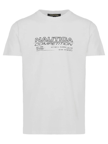 ανδρική μπλούζα nautica n1m01345-908 ασπρο σε προσφορά