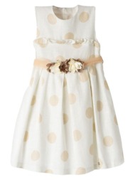 παιδικό φόρεμα για κορίτσι ebita 242037 άσπρο