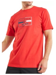 ανδρική μπλούζα nautica n1m01613-835 κόκκινο