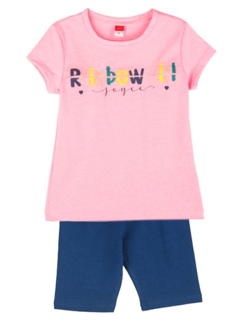 παιδικό σετ μπλούζα για κορίτσι joyce 2413135 φούξια σε προσφορά
