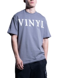 ανδρική μπλούζα κοντομάνικη vinyl 20100-09 γκρί