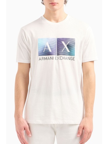 ανδρική μπλούζα armani exchange 3dztjbzjbyz-1116 ασπρο