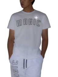 ανδρική μπλούζα magic bee 2402-white άσπρο