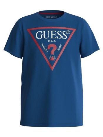 παιδική μπλούζα για αγόρι guess l73i55k8hm0-g739 μπλε ρουά