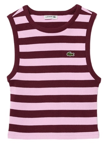παιδική μπλούζα αμάνικη lacoste tj7733-iu2 ροζ σε προσφορά