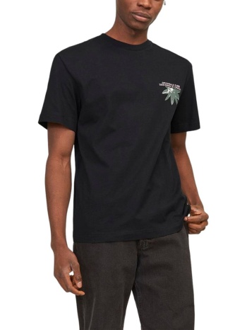 ανδρική μπλούζα jack & jones 12252175-black μαύρο σε προσφορά